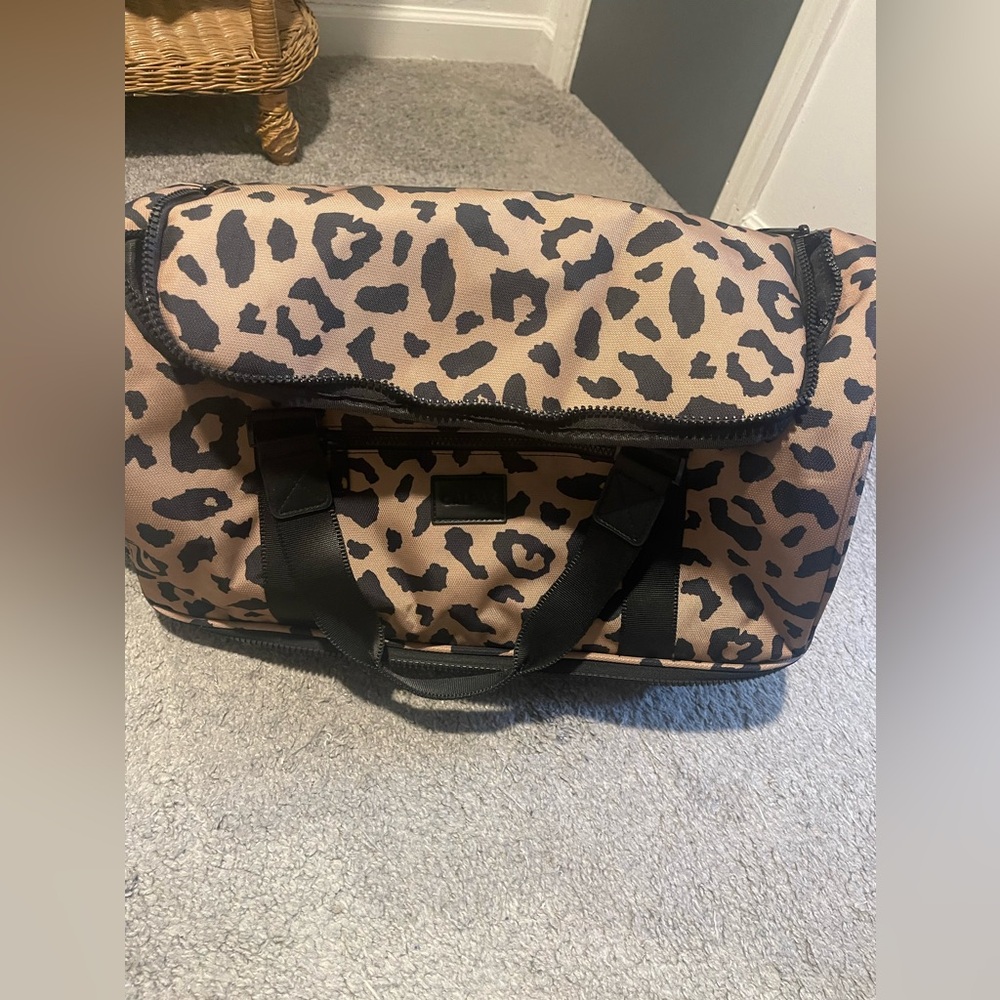 Calpak weekender duffel bag with shoe compartment